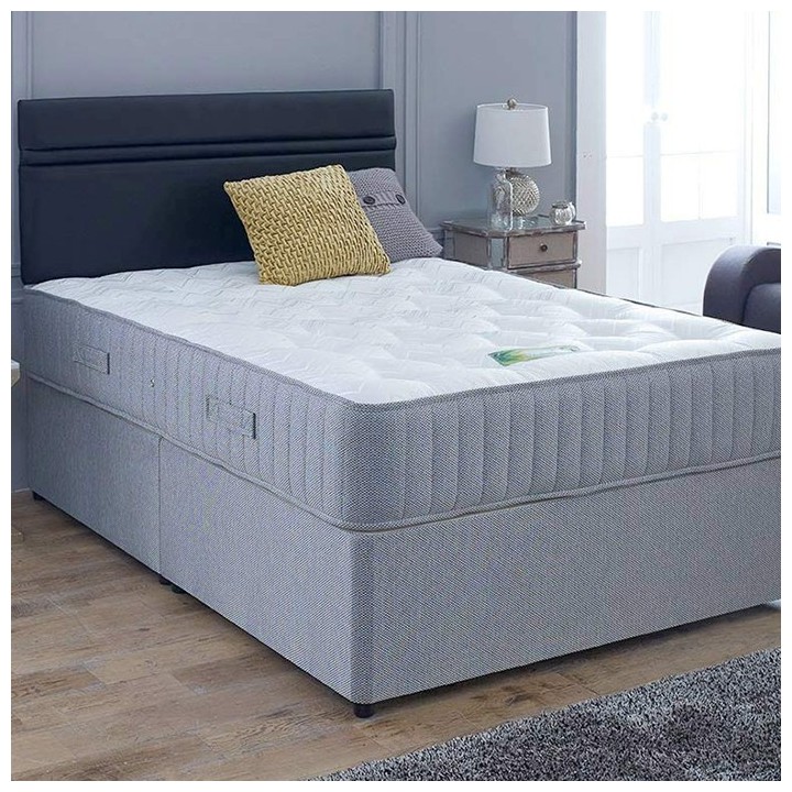Hf4you Mercury Divan Bed with Orthopaedic Open Coil Mattress