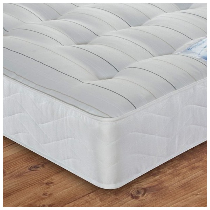 Venus Mattress with Matching Chenille Platform Top Divan Base - Free Headboard