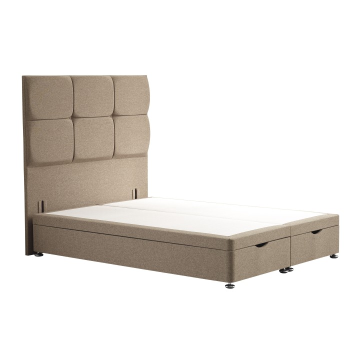 Bed Market Visco Brown Divan Ottoman Bed
