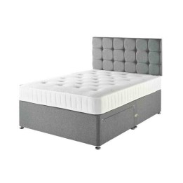 Eva Memory Foam Orthopaedic Divan Bed Set With Mattress Headboard