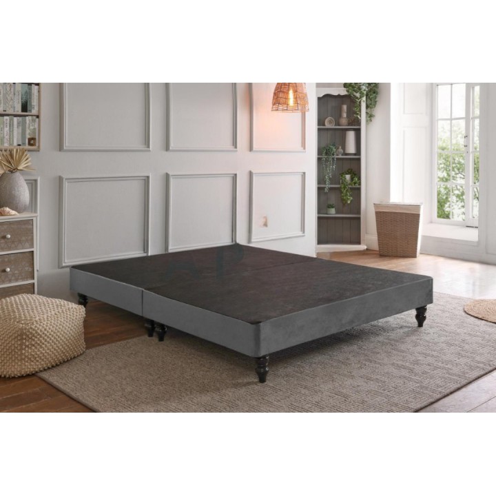 Hf4you Plush Velvet Floating Divan Base