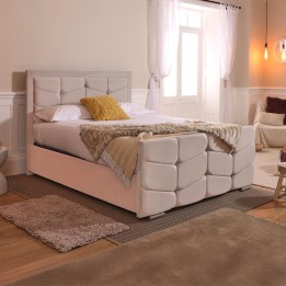 Celia Bedframe with Optional Mattress and Storage