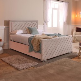 Luxor Bedframe with Optional Mattress and Storage