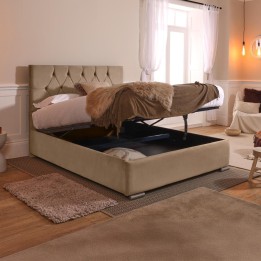Monaco Bedframe with Optional Mattress and Storage