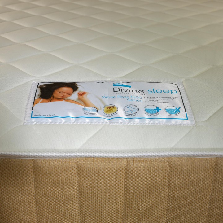 Divine Sleep White Rose Memory Pocket Mattress