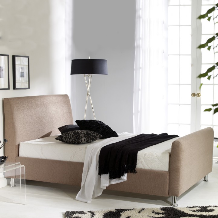 Hf4you Kamli Fabric Upholstered Bed