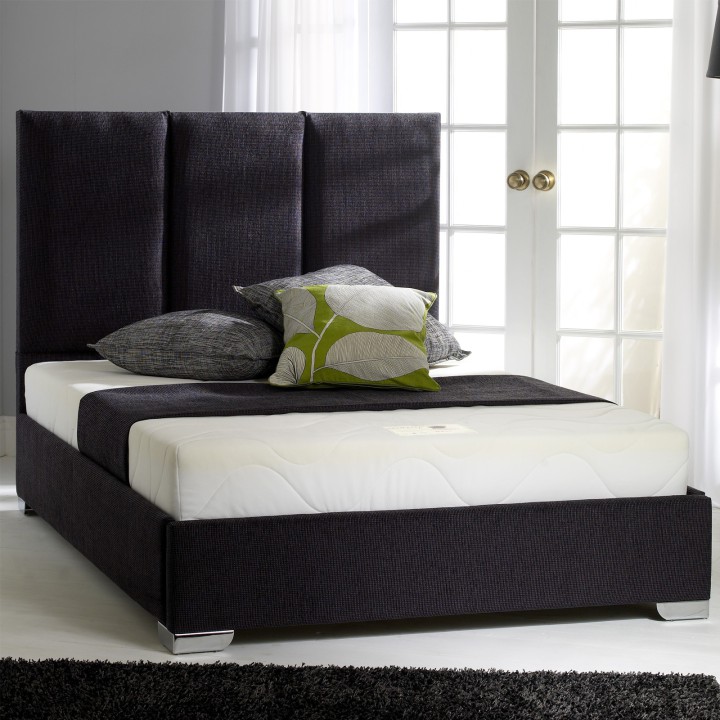 Hf4you Luta Charcoal Fabric Bed