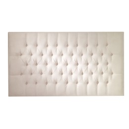 Hf4you Stala Suede Ivory Headboard