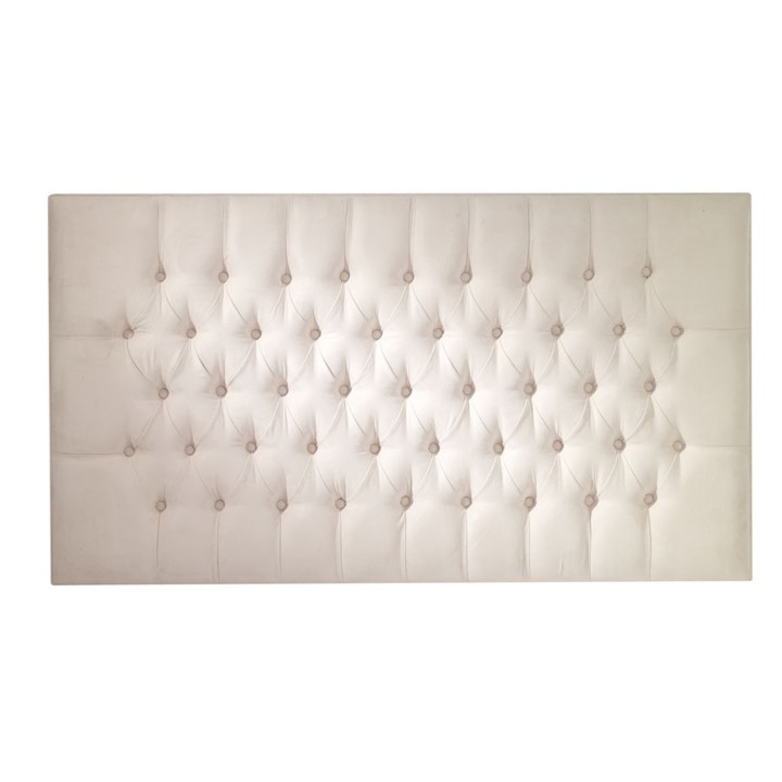 Hf4you Stala Suede Ivory Headboard