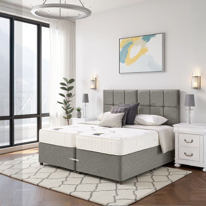 Serenity Luxe Zip & Link Divan Bed Set
