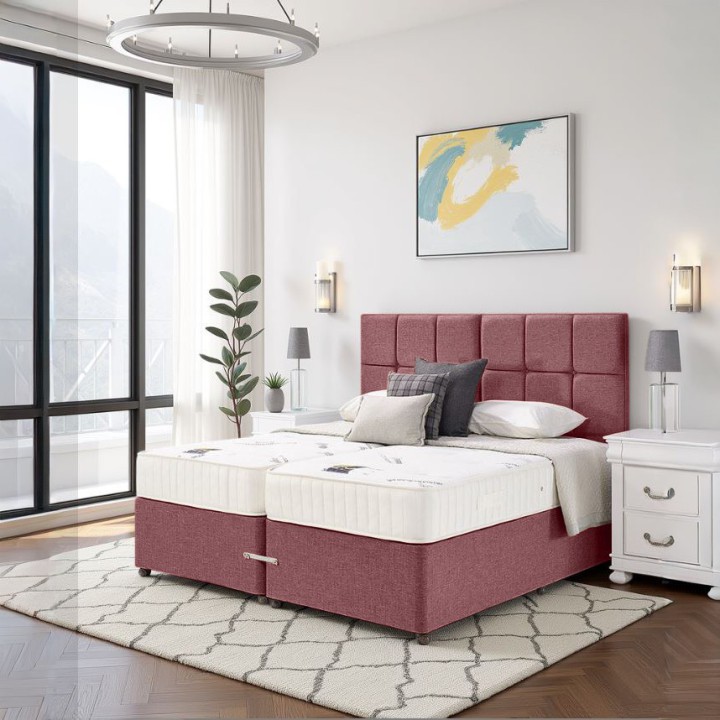 Serenity Luxe Zip & Link Divan Bed Set