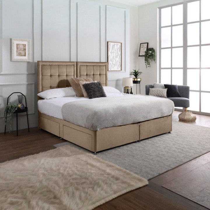 Oasis Zip & Link Divan Bed Set