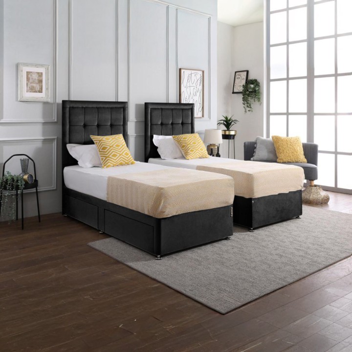 Oasis Zip & Link Divan Bed Set