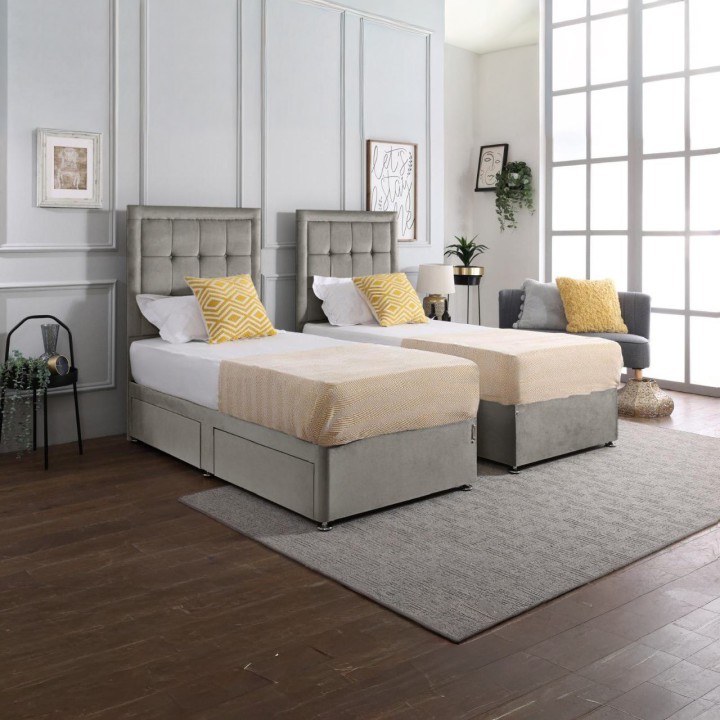 Oasis Zip & Link Divan Bed Set