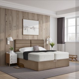 Savannah Zip & Link Divan Bed Set
