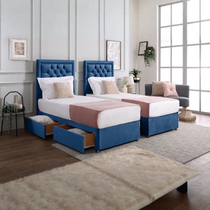 Madrid Zip And Link Bed Set