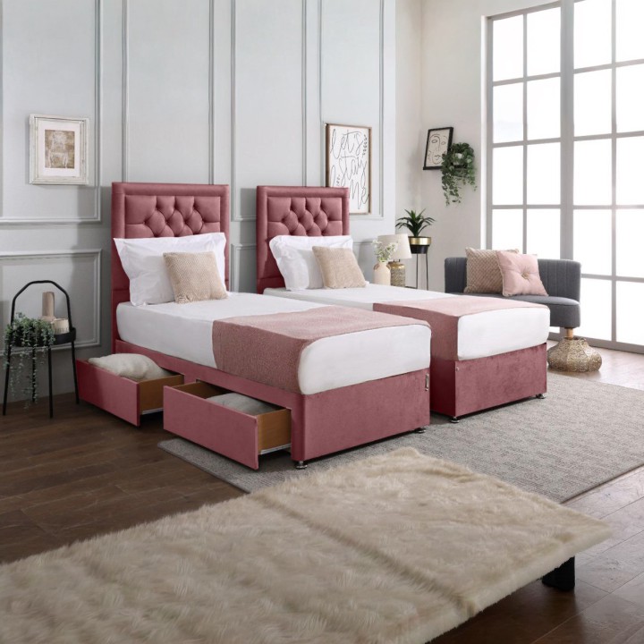 Madrid Zip And Link Bed Set