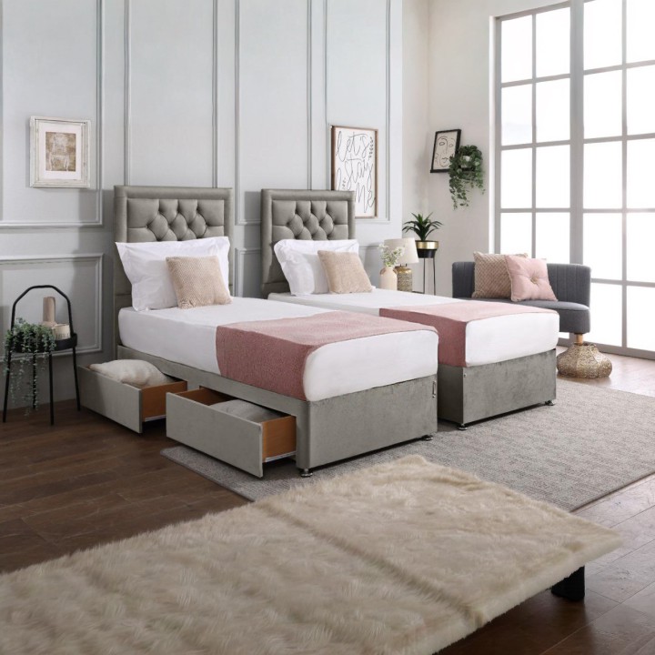 Madrid Zip And Link Bed Set