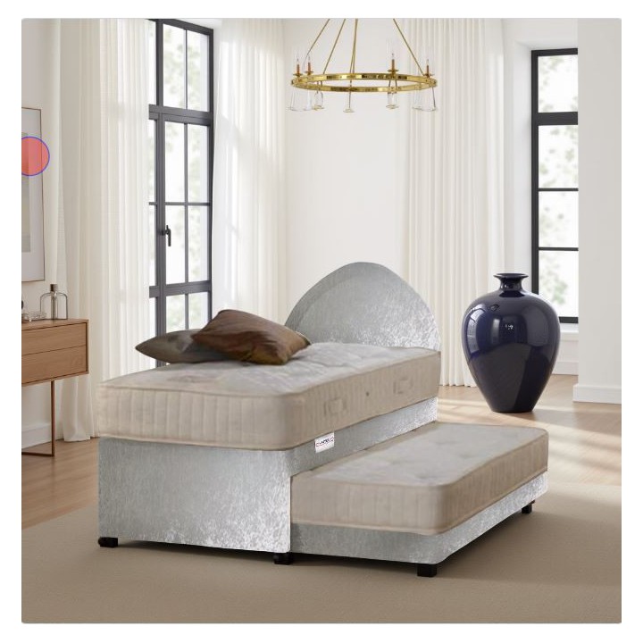 Monaco Crushed Velvet Guest Bed