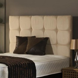 Hf4you Fago 30" Cream Suede Headboard