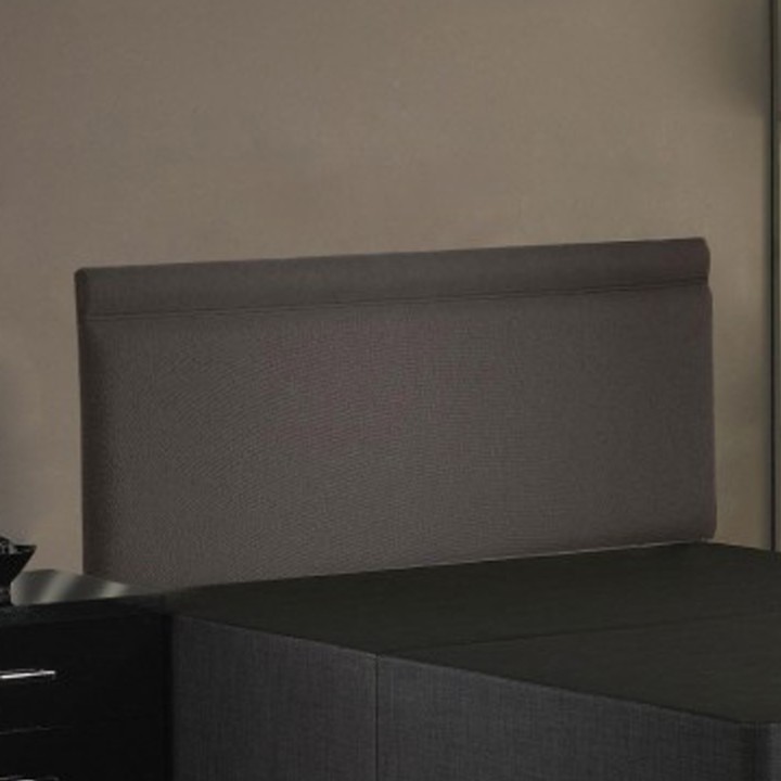 Hf4you 24" Colorado Fabric Upholstered Headboard-2ft6-Black