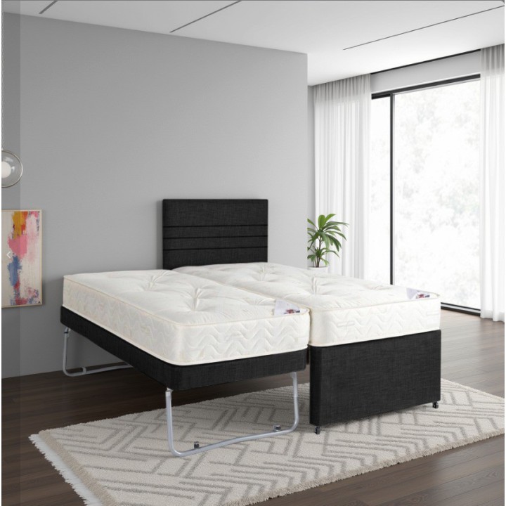 Vienna Plush Open Sprung Deep Quilted Guest Bed