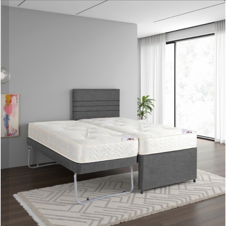 Vienna Plush Open Sprung Deep Quilted Guest Bed