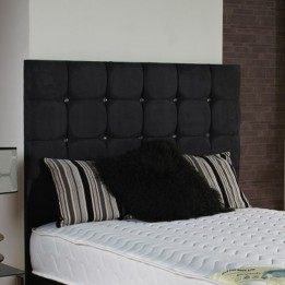 Hf4you 30" Diamante Fabric Upholstered Headboard