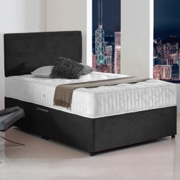 Hf4you Bed with Memory Foam Mattress Free Headboard