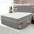 Hf4you Grey Memory Divan Bed with FREE Headboard